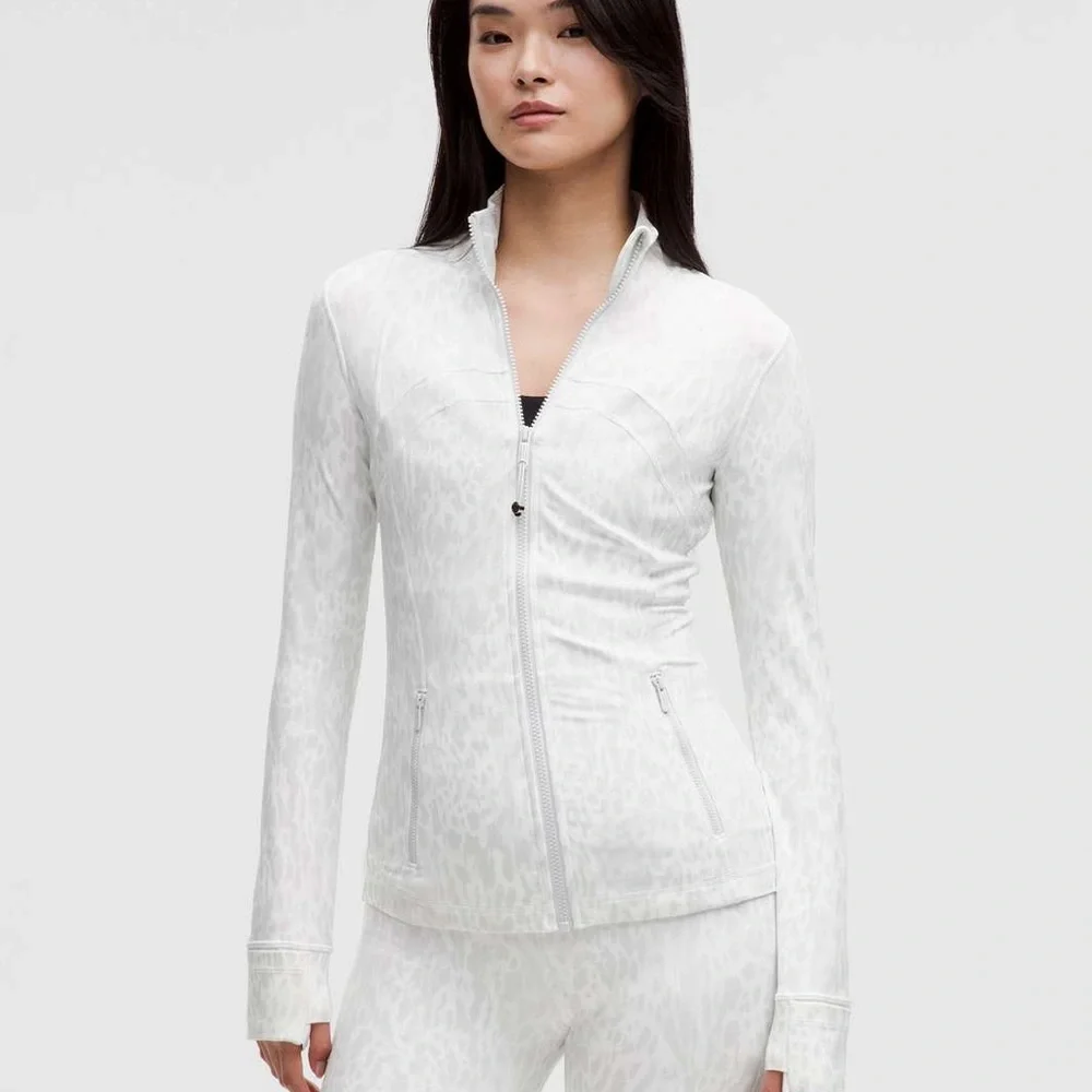Lululemon Define Jacket *Nulu - Contour Spot White Multi